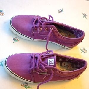 Purple Canvas DEKLINE Jason Adams Purple Skate Shoes Size 10. Men's